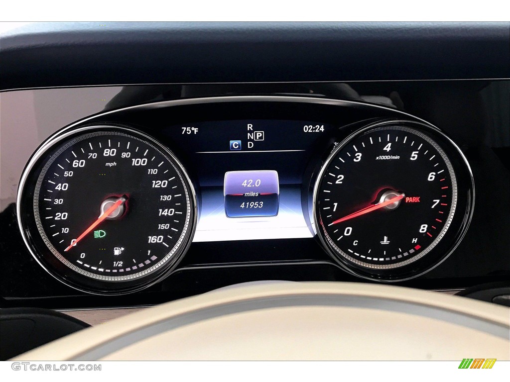 2018 E 400 Coupe - Lunar Blue Metallic / Macchiato Beige/Black photo #20