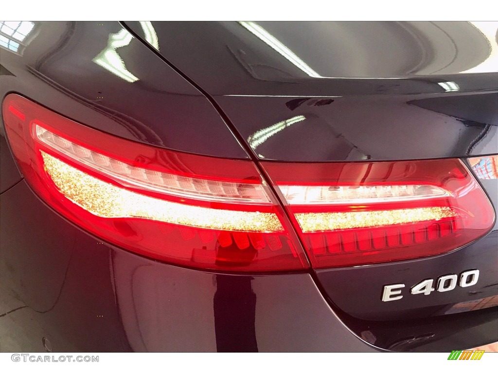 2018 E 400 Coupe - Lunar Blue Metallic / Macchiato Beige/Black photo #26