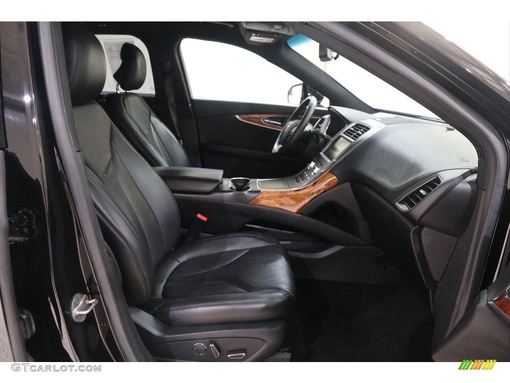 Ebony Interior 2016 Lincoln MKX Select AWD Photo #138344397
