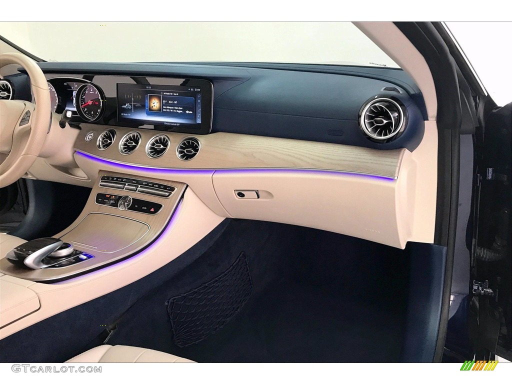 2018 E 400 Coupe - Lunar Blue Metallic / Macchiato Beige/Black photo #28