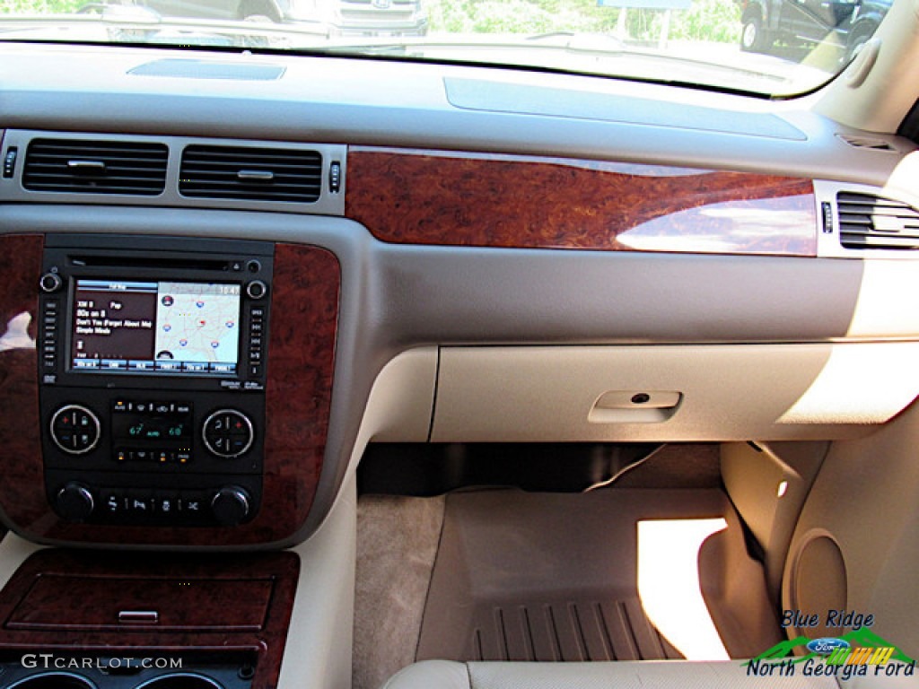 2014 Suburban LTZ 4x4 - Summit White / Light Cashmere/Dark Cashmere photo #21