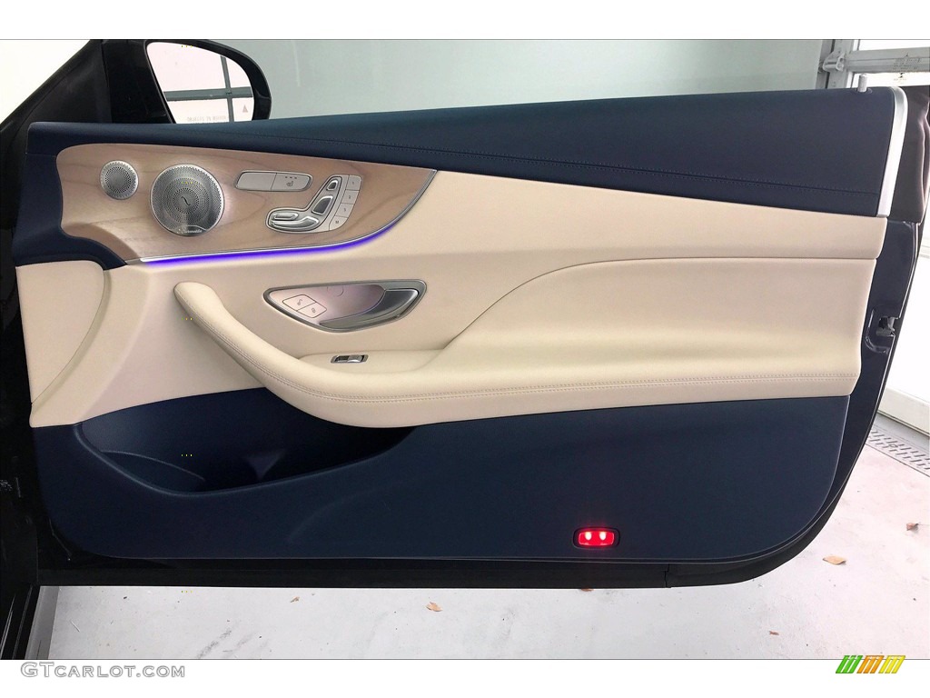 2018 E 400 Coupe - Lunar Blue Metallic / Macchiato Beige/Black photo #30