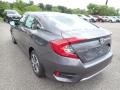 Modern Steel Metallic - Civic LX Sedan Photo No. 4