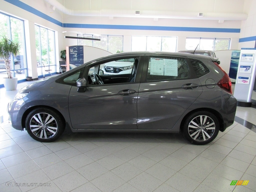 Modern Steel Metallic 2016 Honda Fit EX-L Exterior Photo #138346137