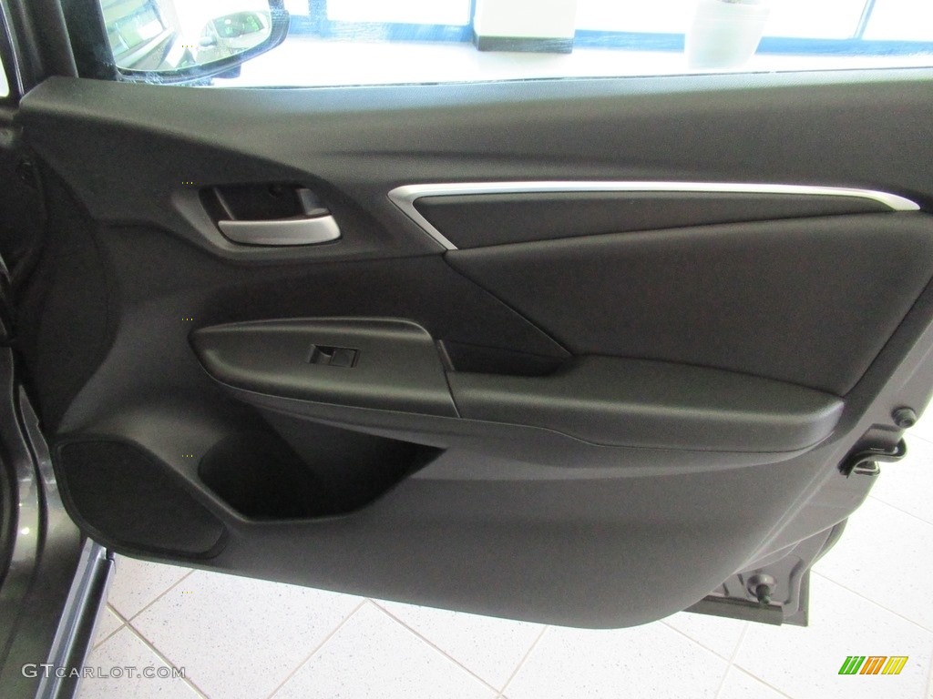 2016 Honda Fit EX-L Black Door Panel Photo #138346197