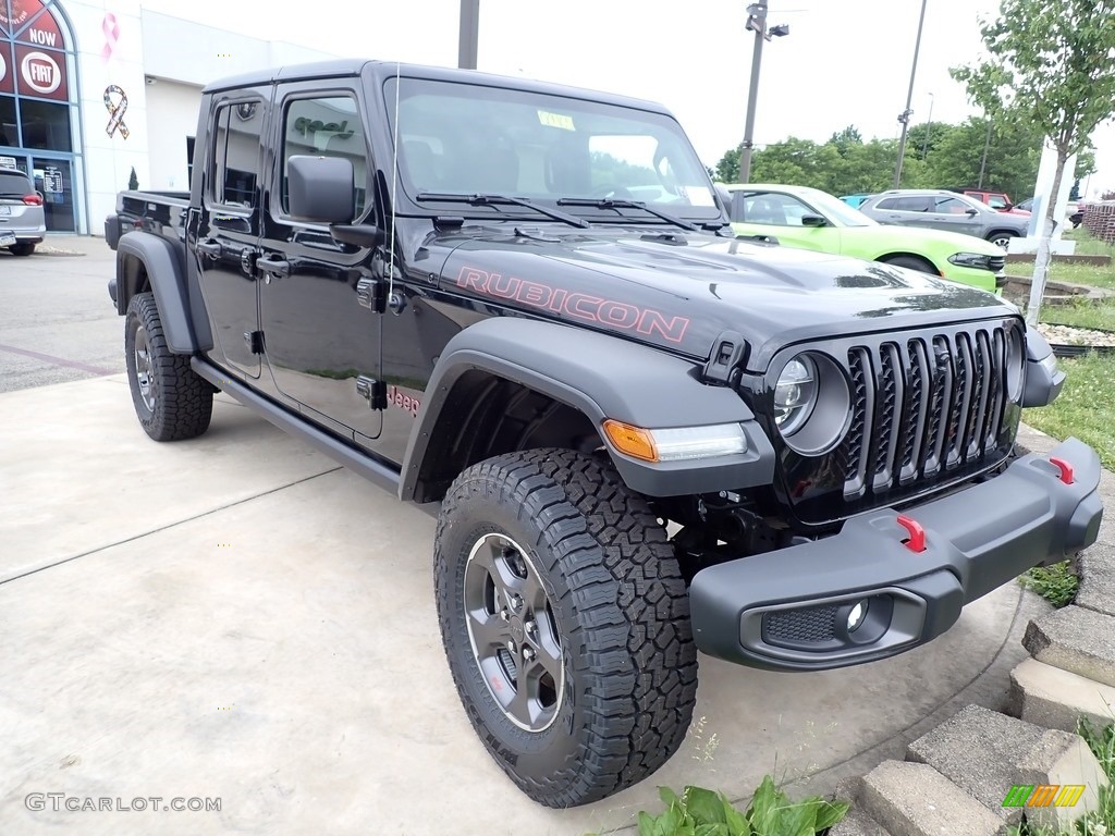 2020 Gladiator Rubicon 4x4 - Black / Black/Dark Saddle photo #8