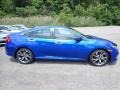 2020 Aegean Blue Metallic Honda Civic Touring Sedan  photo #5