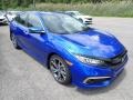 2020 Aegean Blue Metallic Honda Civic Touring Sedan  photo #6