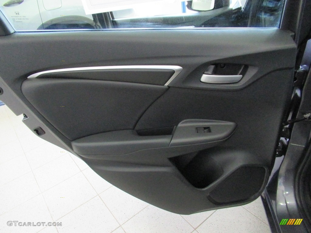 2016 Honda Fit EX-L Black Door Panel Photo #138346332