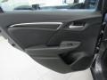Black 2016 Honda Fit EX-L Door Panel