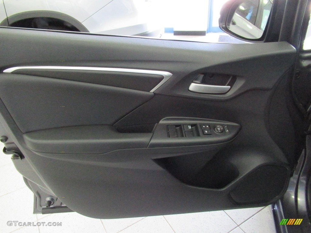2016 Honda Fit EX-L Black Door Panel Photo #138346410