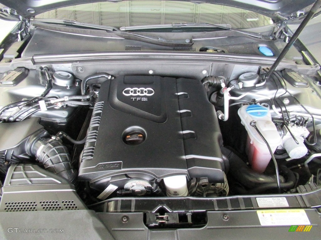 2012 A4 2.0T quattro Sedan - Monsoon Gray Metallic / Black photo #15