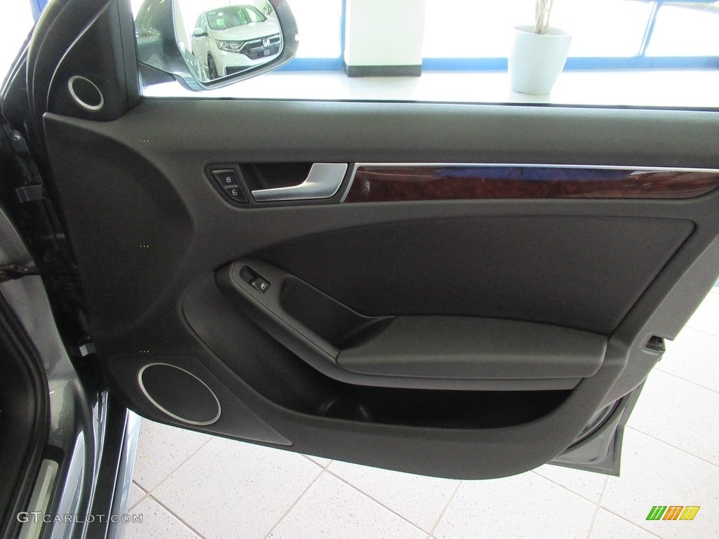 2012 A4 2.0T quattro Sedan - Monsoon Gray Metallic / Black photo #16