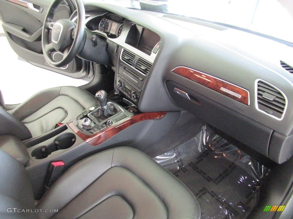 2012 A4 2.0T quattro Sedan - Monsoon Gray Metallic / Black photo #17