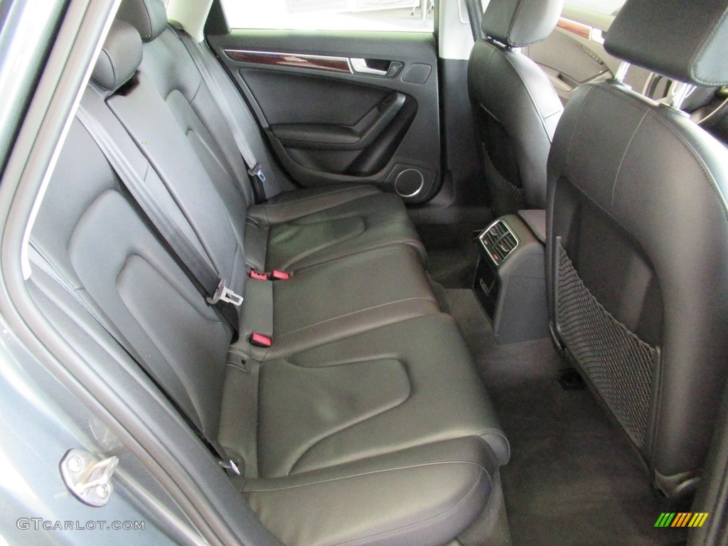 2012 A4 2.0T quattro Sedan - Monsoon Gray Metallic / Black photo #22