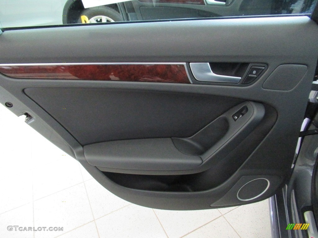 2012 A4 2.0T quattro Sedan - Monsoon Gray Metallic / Black photo #25