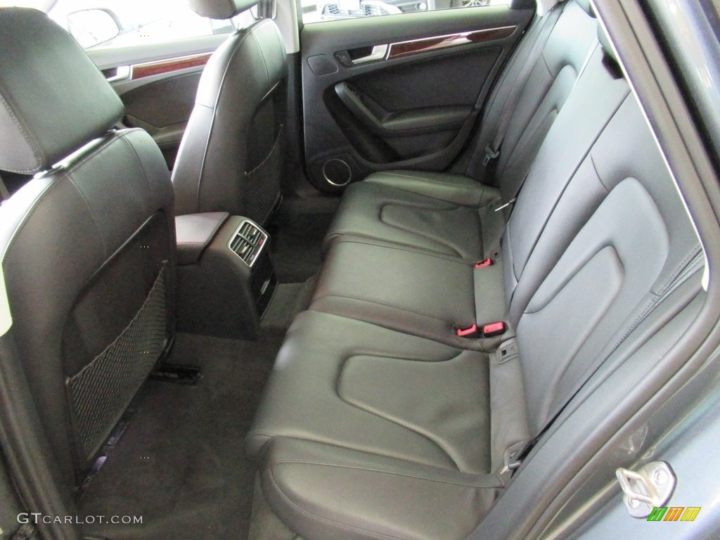 2012 A4 2.0T quattro Sedan - Monsoon Gray Metallic / Black photo #27