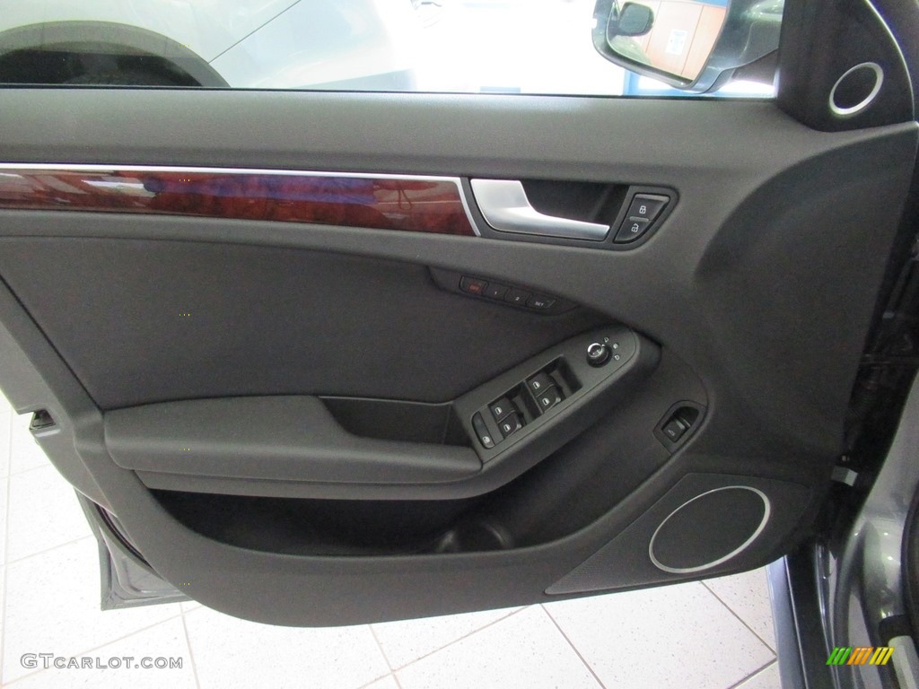2012 A4 2.0T quattro Sedan - Monsoon Gray Metallic / Black photo #28