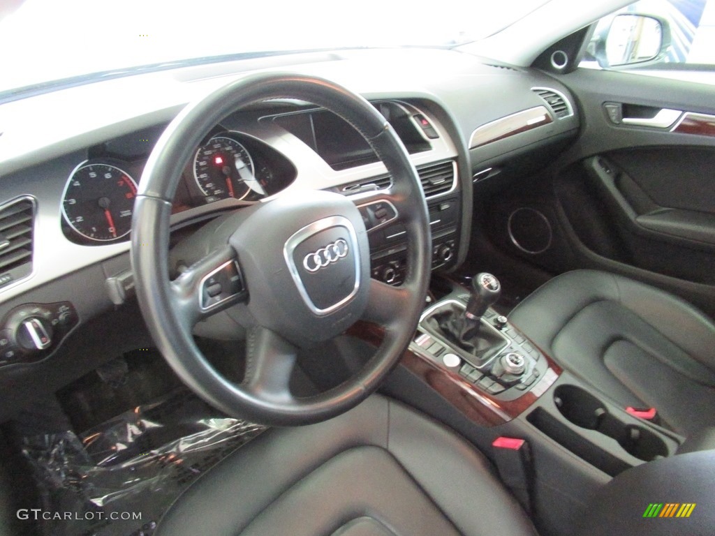 2012 A4 2.0T quattro Sedan - Monsoon Gray Metallic / Black photo #29