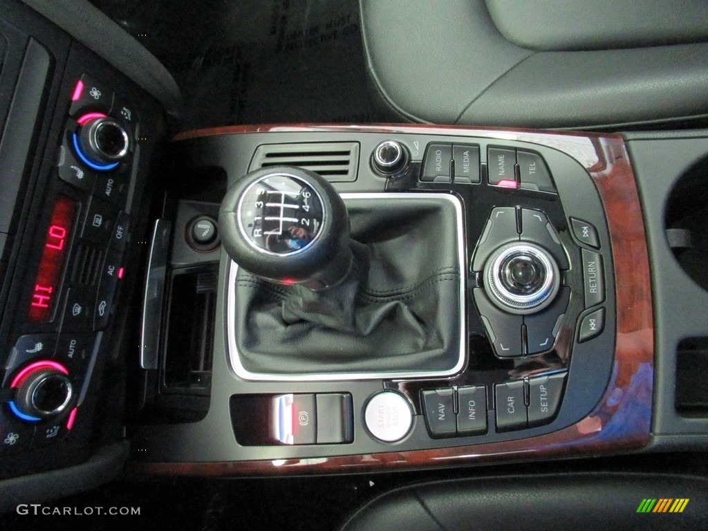 2012 A4 2.0T quattro Sedan - Monsoon Gray Metallic / Black photo #33