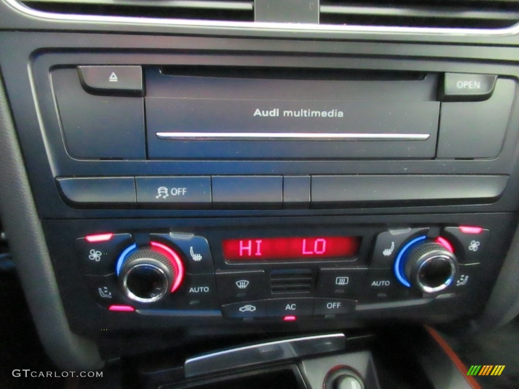 2012 A4 2.0T quattro Sedan - Monsoon Gray Metallic / Black photo #34