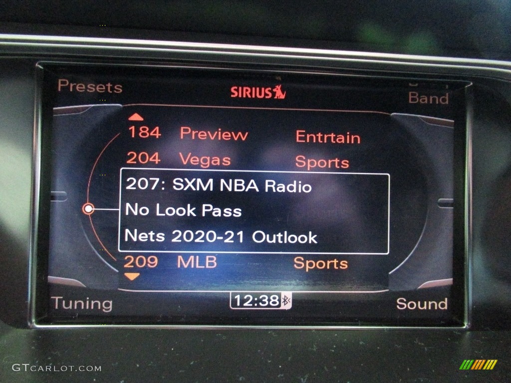 2012 A4 2.0T quattro Sedan - Monsoon Gray Metallic / Black photo #36