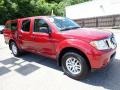 2018 Cayenne Red Nissan Frontier SV Crew Cab 4x4  photo #8