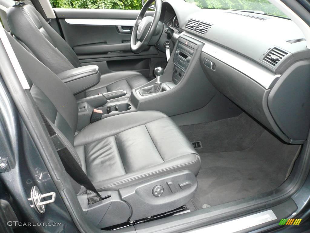 2006 A4 2.0T quattro Sedan - Quartz Gray Metallic / Ebony photo #6