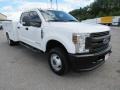 2019 Oxford White Ford F350 Super Duty XL Crew Cab 4x4 Chassis  photo #7