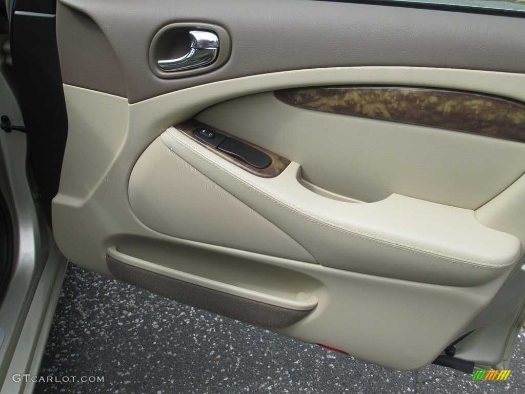2006 S-Type 4.2 - Winter Gold Metallic / Champagne photo #13