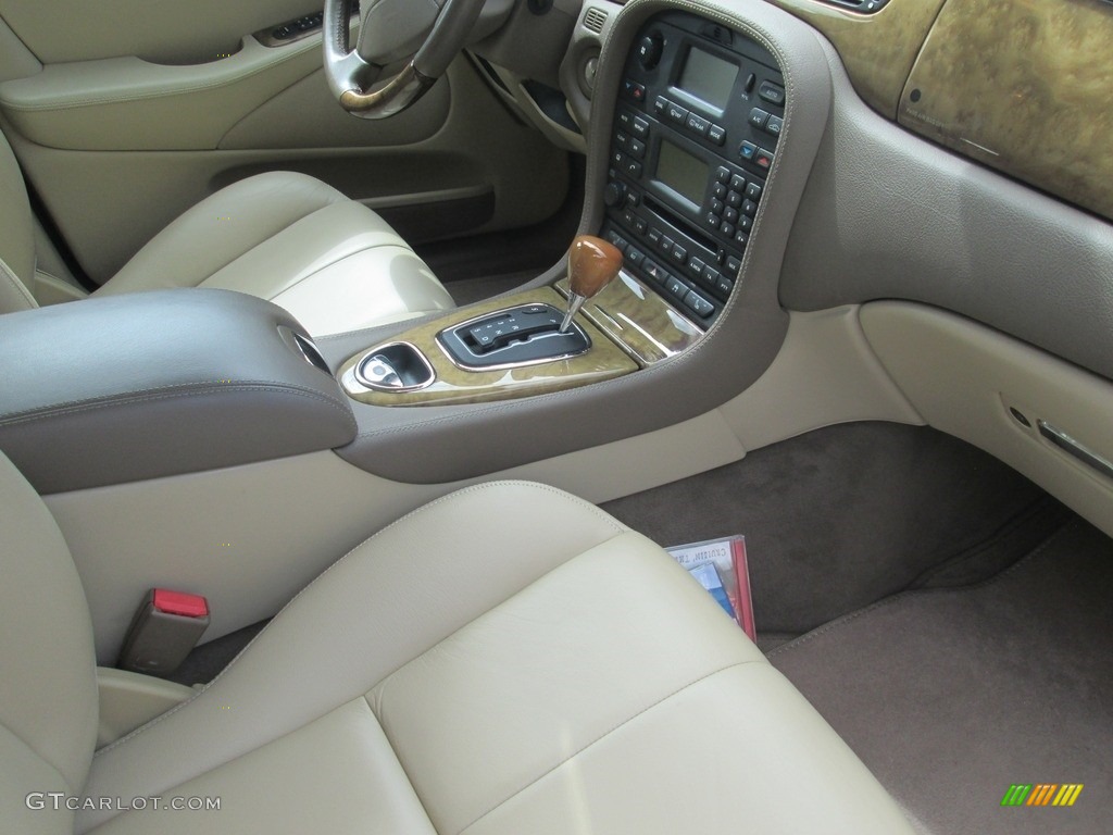2006 S-Type 4.2 - Winter Gold Metallic / Champagne photo #16