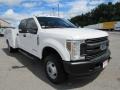 Oxford White - F350 Super Duty XL Crew Cab 4x4 Chassis Photo No. 66