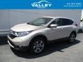 2017 Sandstorm Metallic Honda CR-V EX AWD  photo #1