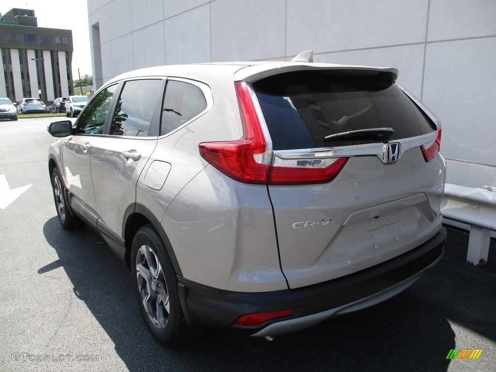 2017 CR-V EX AWD - Sandstorm Metallic / Ivory photo #3