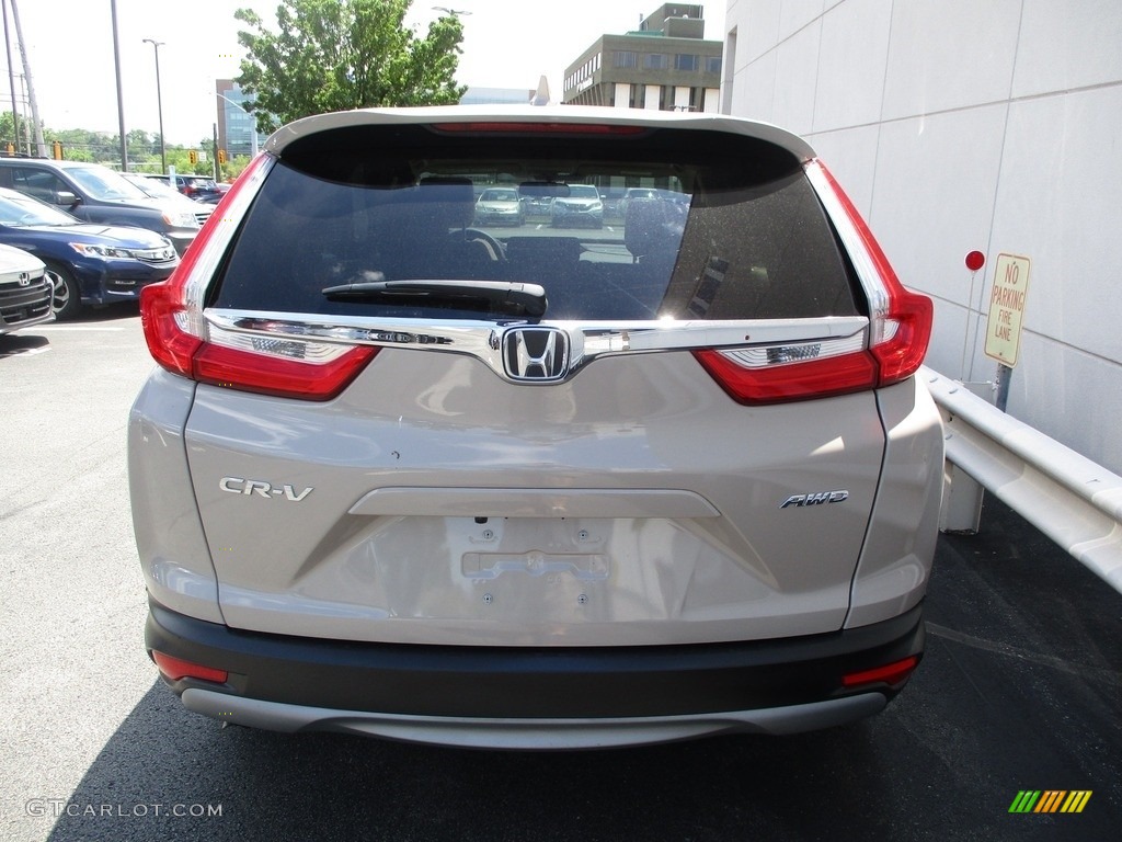 2017 CR-V EX AWD - Sandstorm Metallic / Ivory photo #4