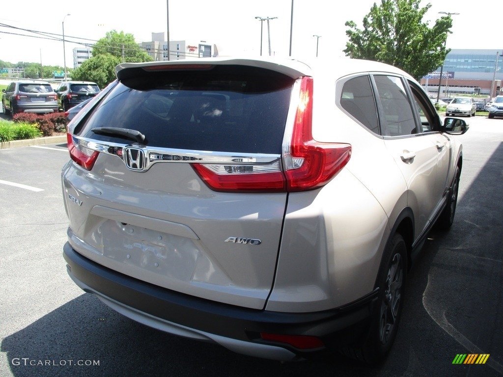 2017 CR-V EX AWD - Sandstorm Metallic / Ivory photo #5
