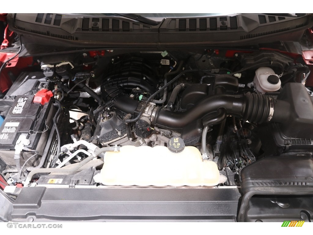 2017 Ford F150 XLT SuperCrew 4x4 3.5 Liter DOHC 24-Valve Ti-VCT E85 V6 Engine Photo #138349971