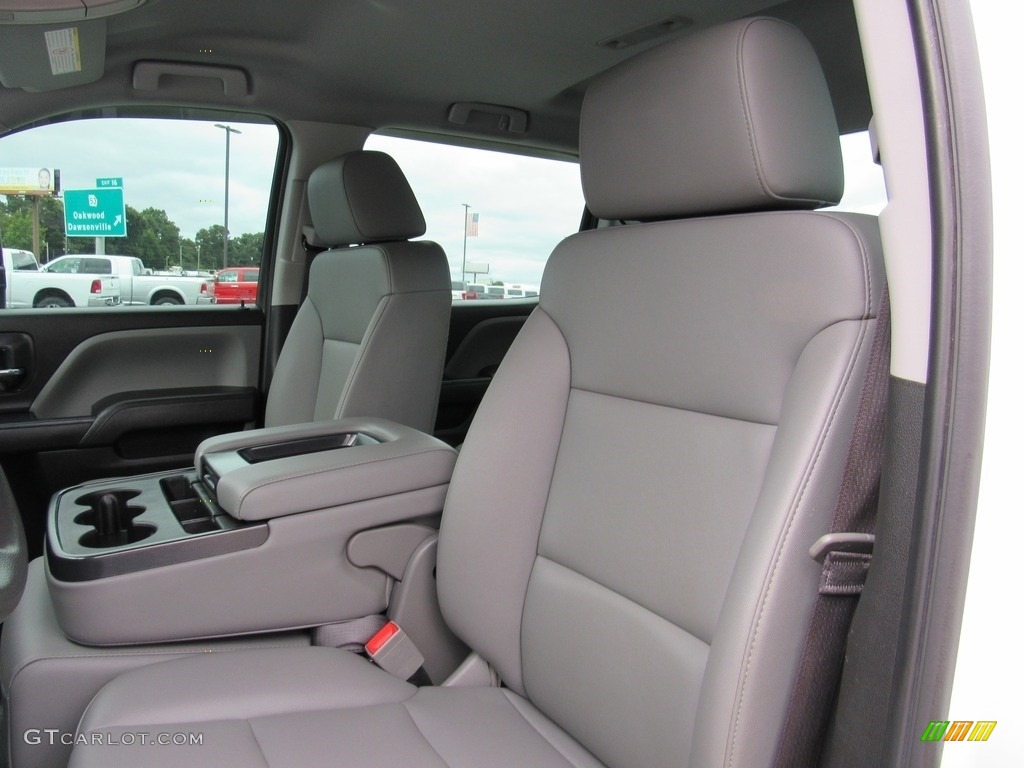 2017 Chevrolet Silverado 3500HD Work Truck Crew Cab 4x4 Chassis Front Seat Photo #138350355