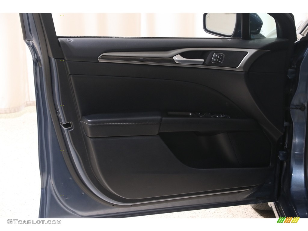 2019 Fusion SEL - Blue Metallic / Ebony photo #4