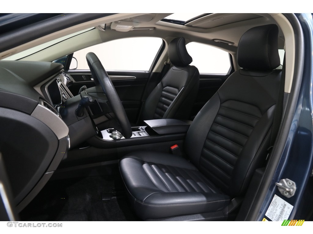 2019 Fusion SEL - Blue Metallic / Ebony photo #5