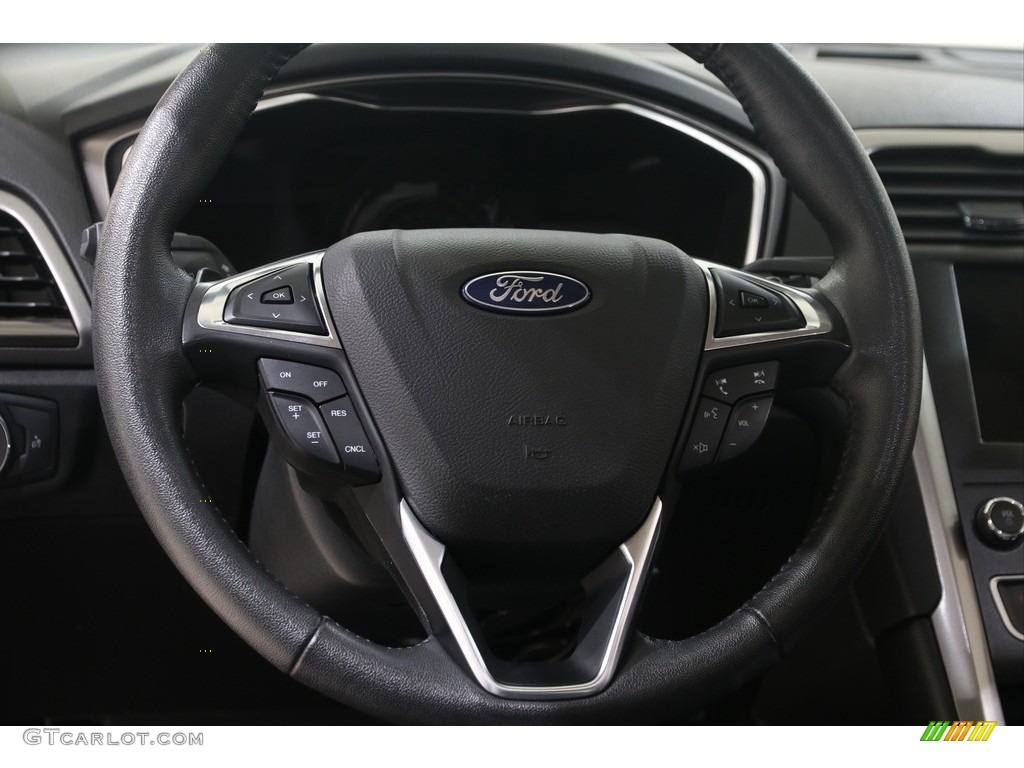 2019 Fusion SEL - Blue Metallic / Ebony photo #6
