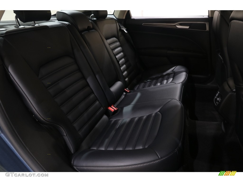 2019 Fusion SEL - Blue Metallic / Ebony photo #13