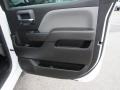 Dark Ash/Jet Black 2017 Chevrolet Silverado 3500HD Work Truck Crew Cab 4x4 Chassis Door Panel