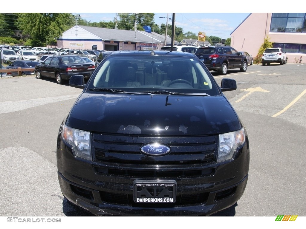 2009 Edge Sport AWD - Black / Charcoal Black/Grey Alcantara photo #2