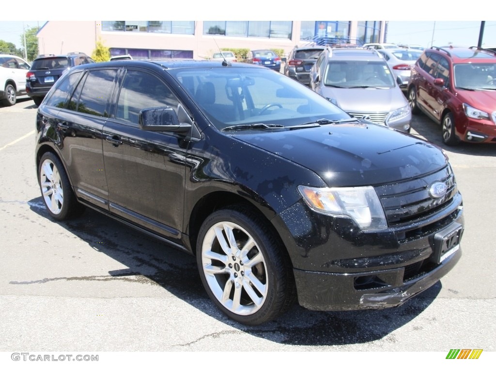 Black 2009 Ford Edge Sport AWD Exterior Photo #138352410