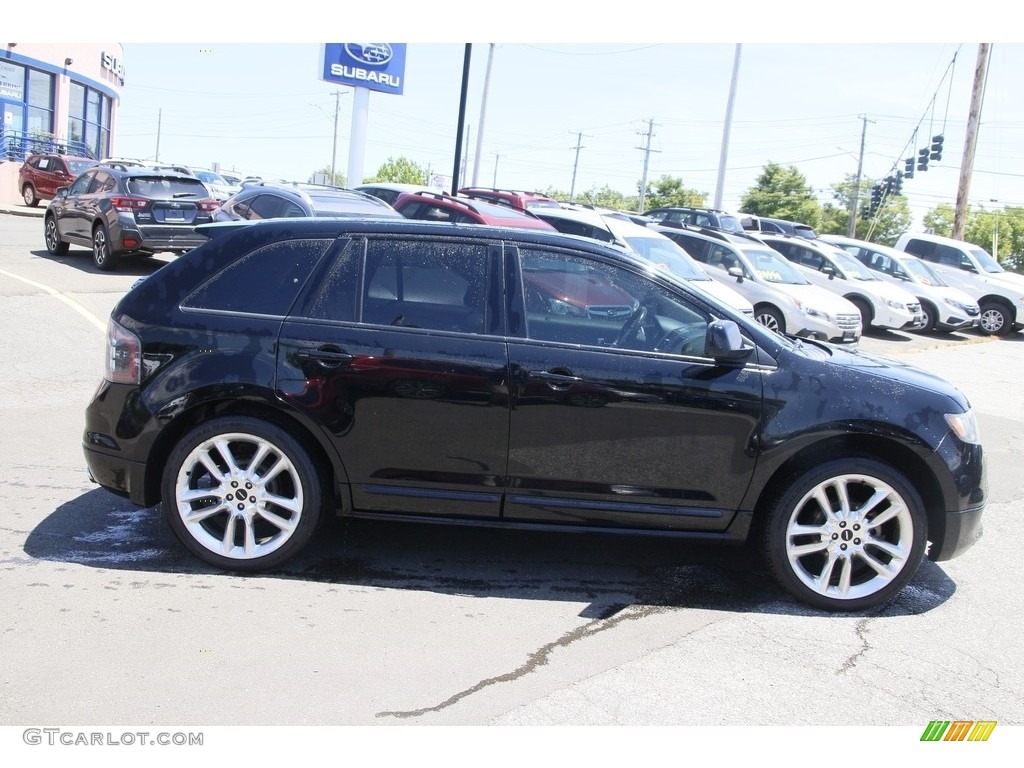 2009 Edge Sport AWD - Black / Charcoal Black/Grey Alcantara photo #4