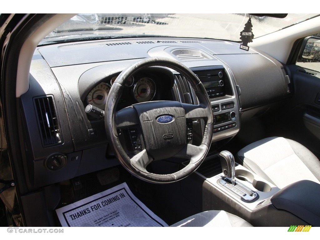 2009 Edge Sport AWD - Black / Charcoal Black/Grey Alcantara photo #10