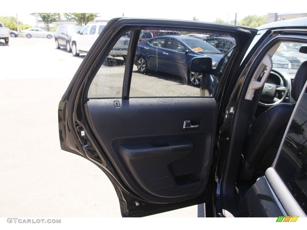 2009 Edge Sport AWD - Black / Charcoal Black/Grey Alcantara photo #12