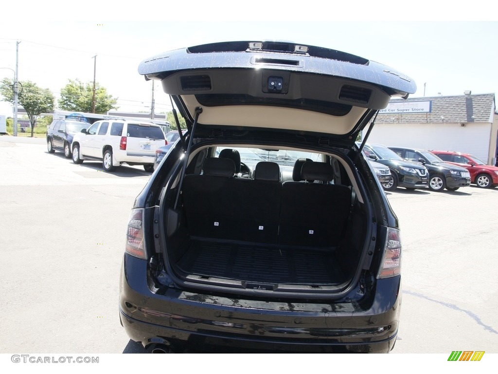 2009 Edge Sport AWD - Black / Charcoal Black/Grey Alcantara photo #14