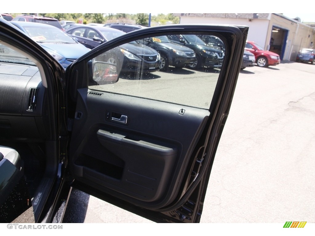 2009 Edge Sport AWD - Black / Charcoal Black/Grey Alcantara photo #17